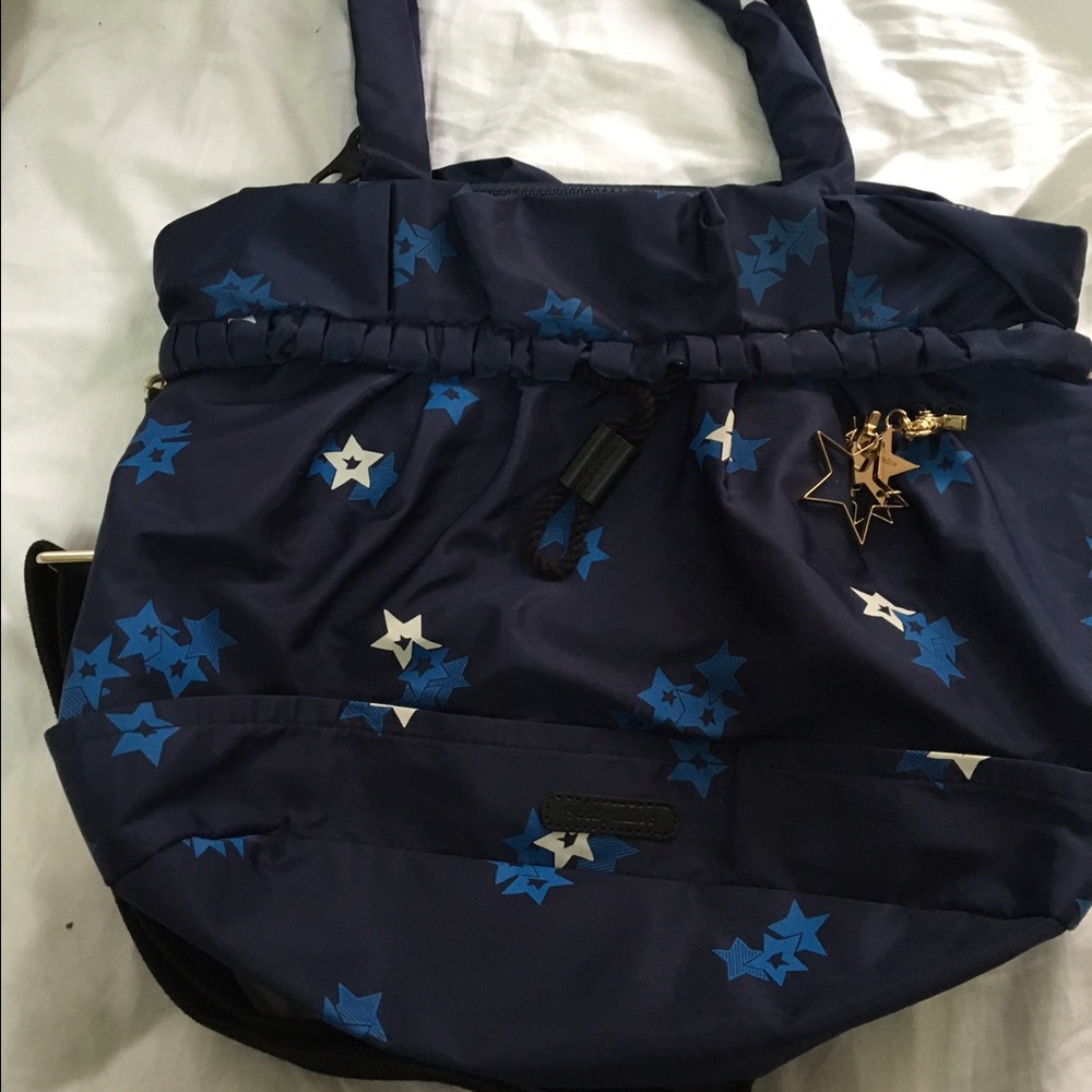 Star patterned See by Chloe nylon tote